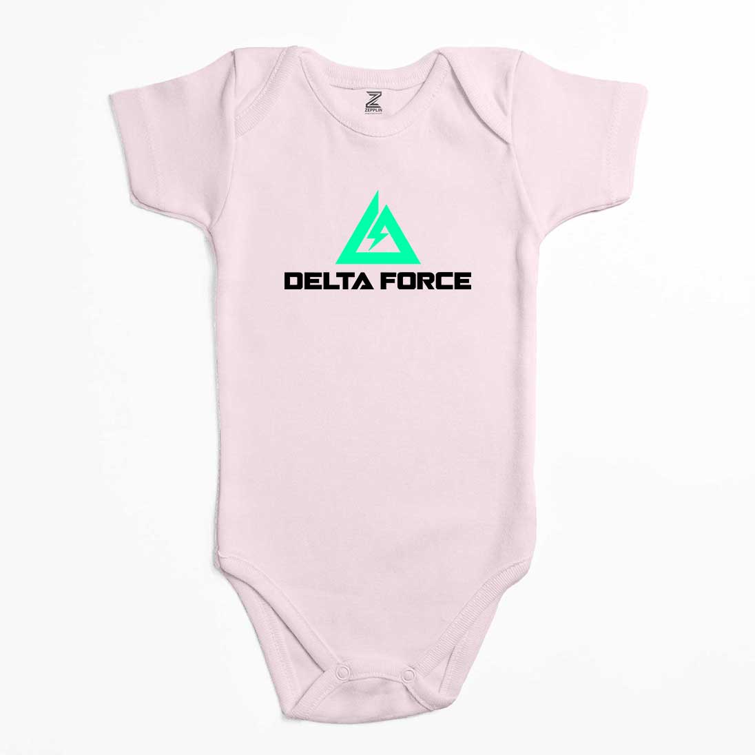 Delta Force Logo Renkli Bebek Body Zıbın