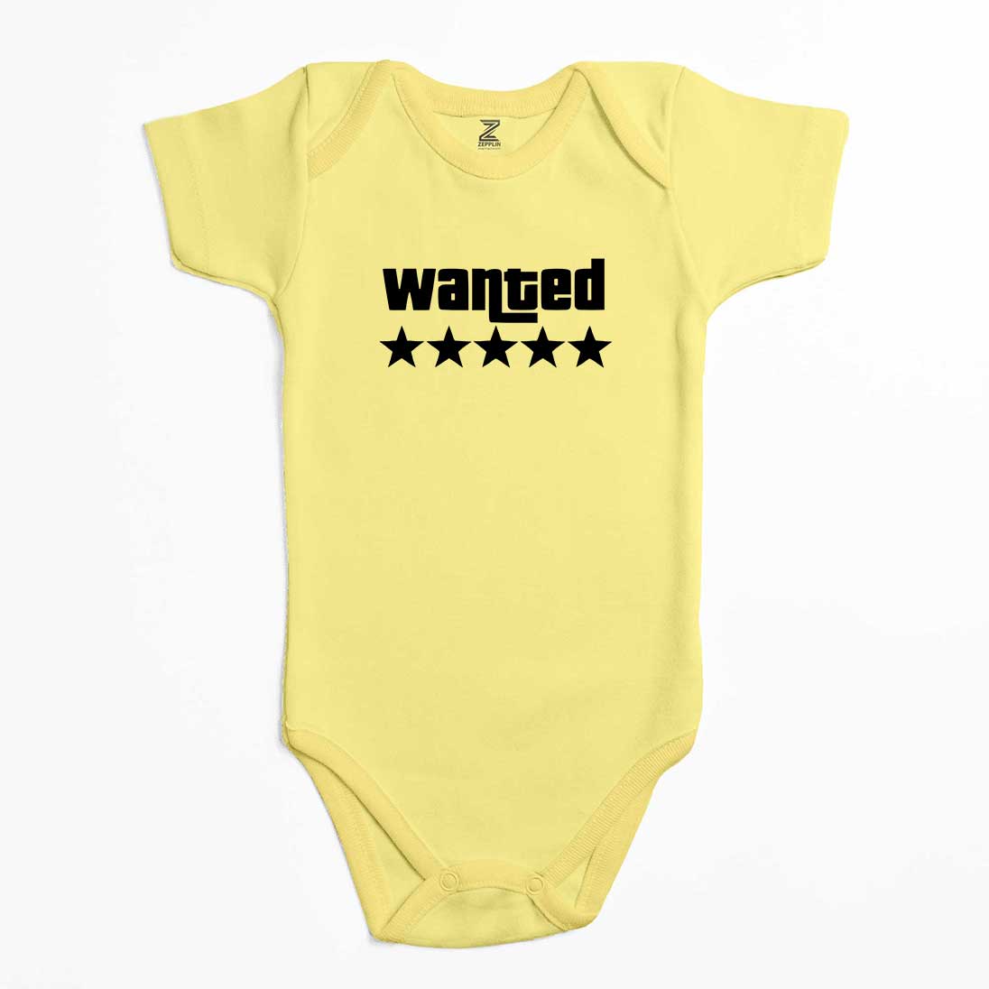 Wanted Renkli Bebek Body Zıbın
