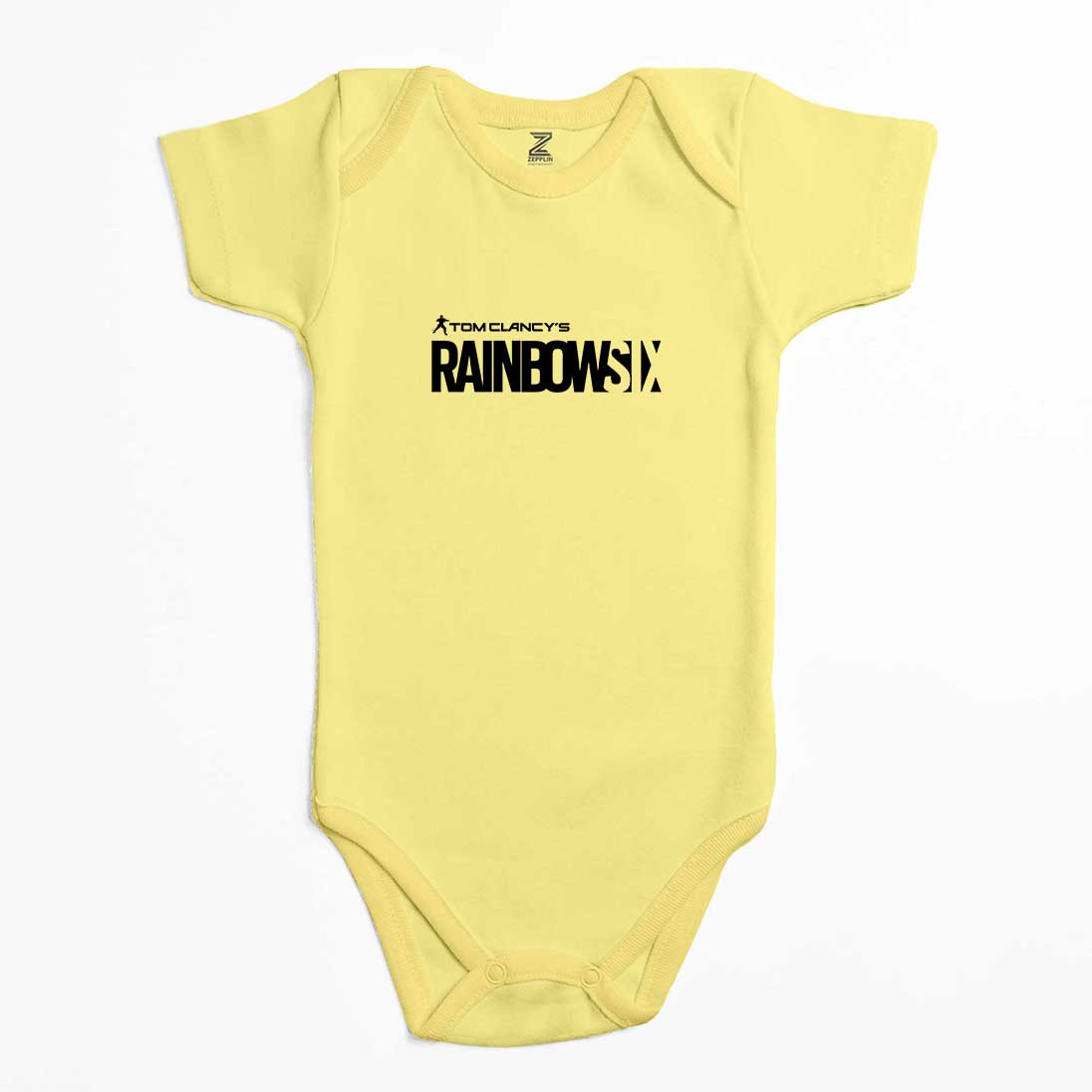 Rainbow Six Logo Renkli Bebek Body Zıbın