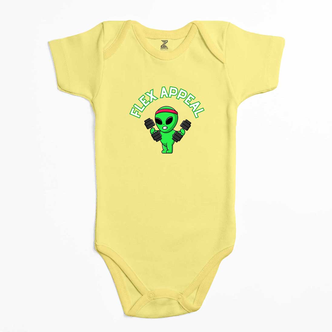 Alien Lifting Renkli Bebek Body Zıbın