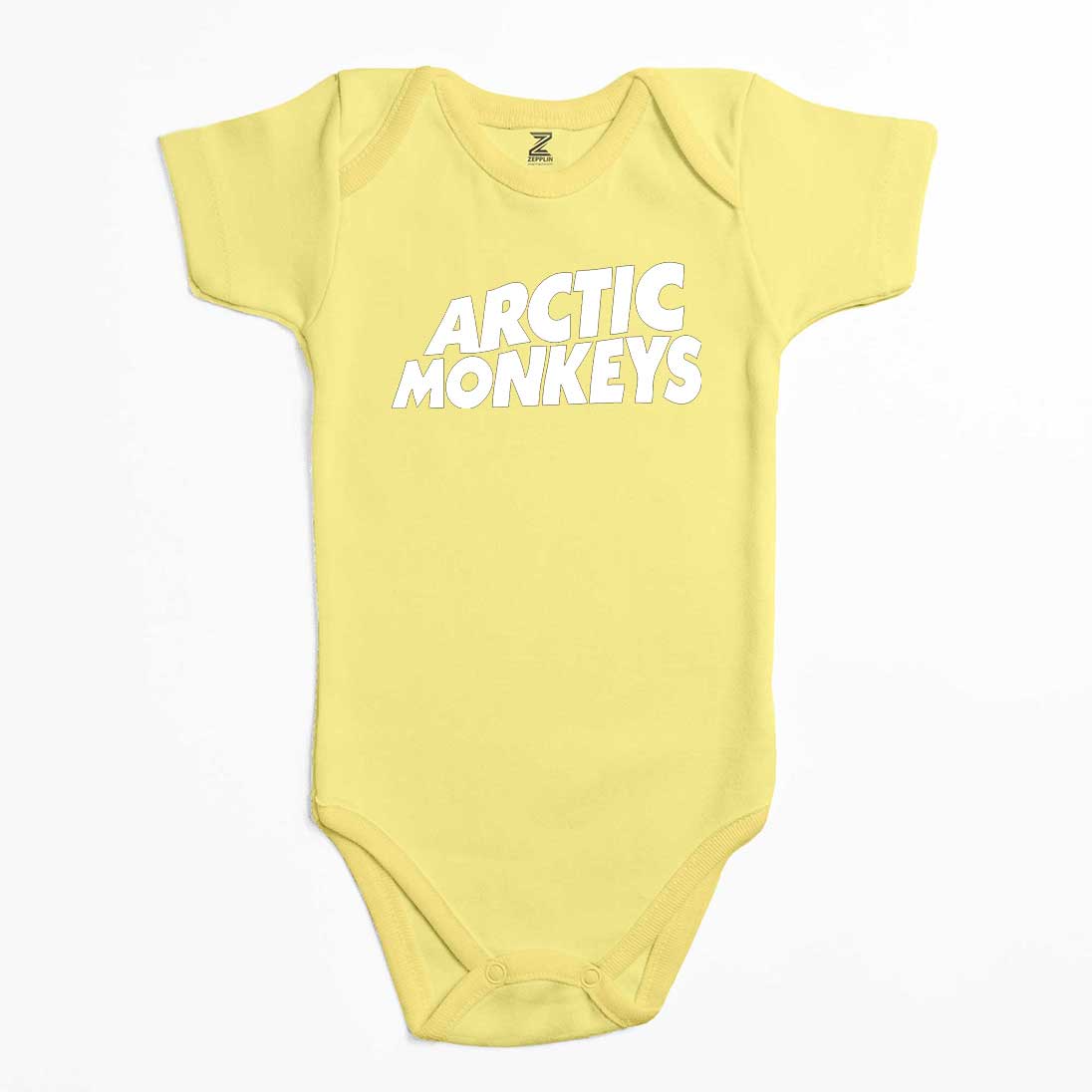 Artic Monkeys White Logo Renkli Bebek Body Zıbın