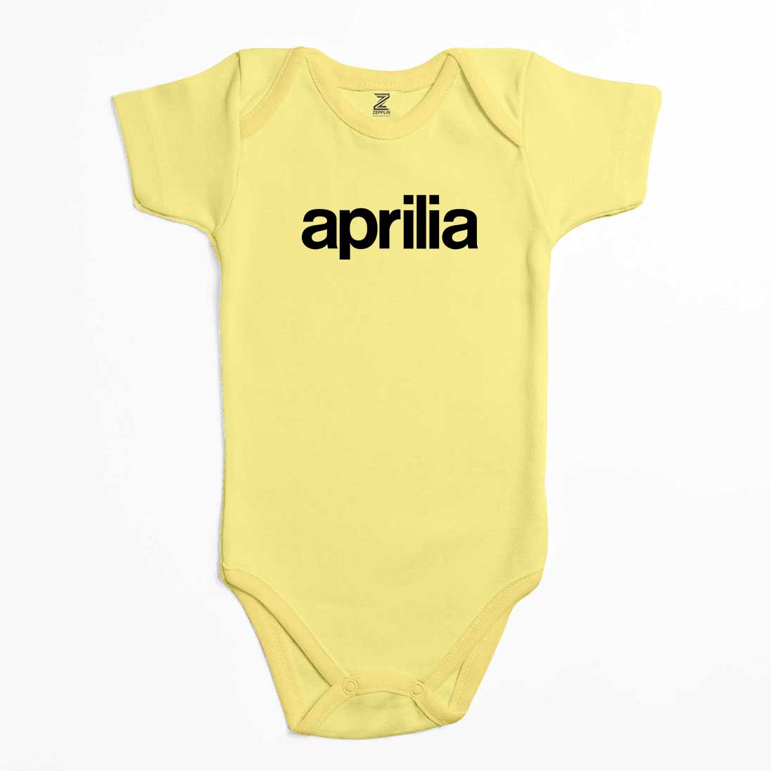 Aprilia Text Logo Renkli Bebek Body Zıbın