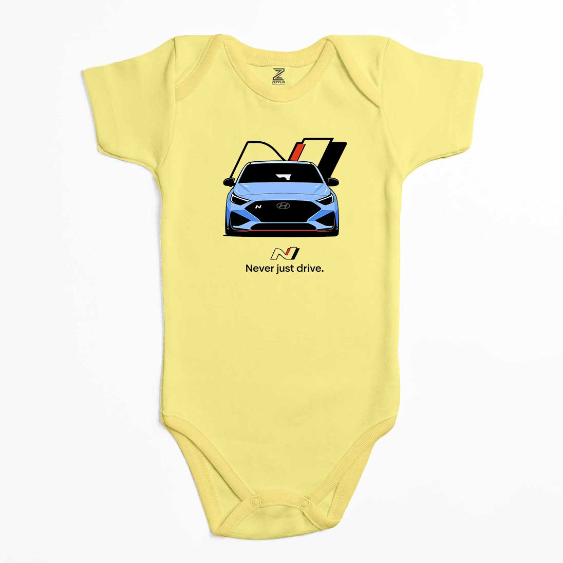 Hyundai İ20N Never Just Drive Renkli Bebek Body Zıbın