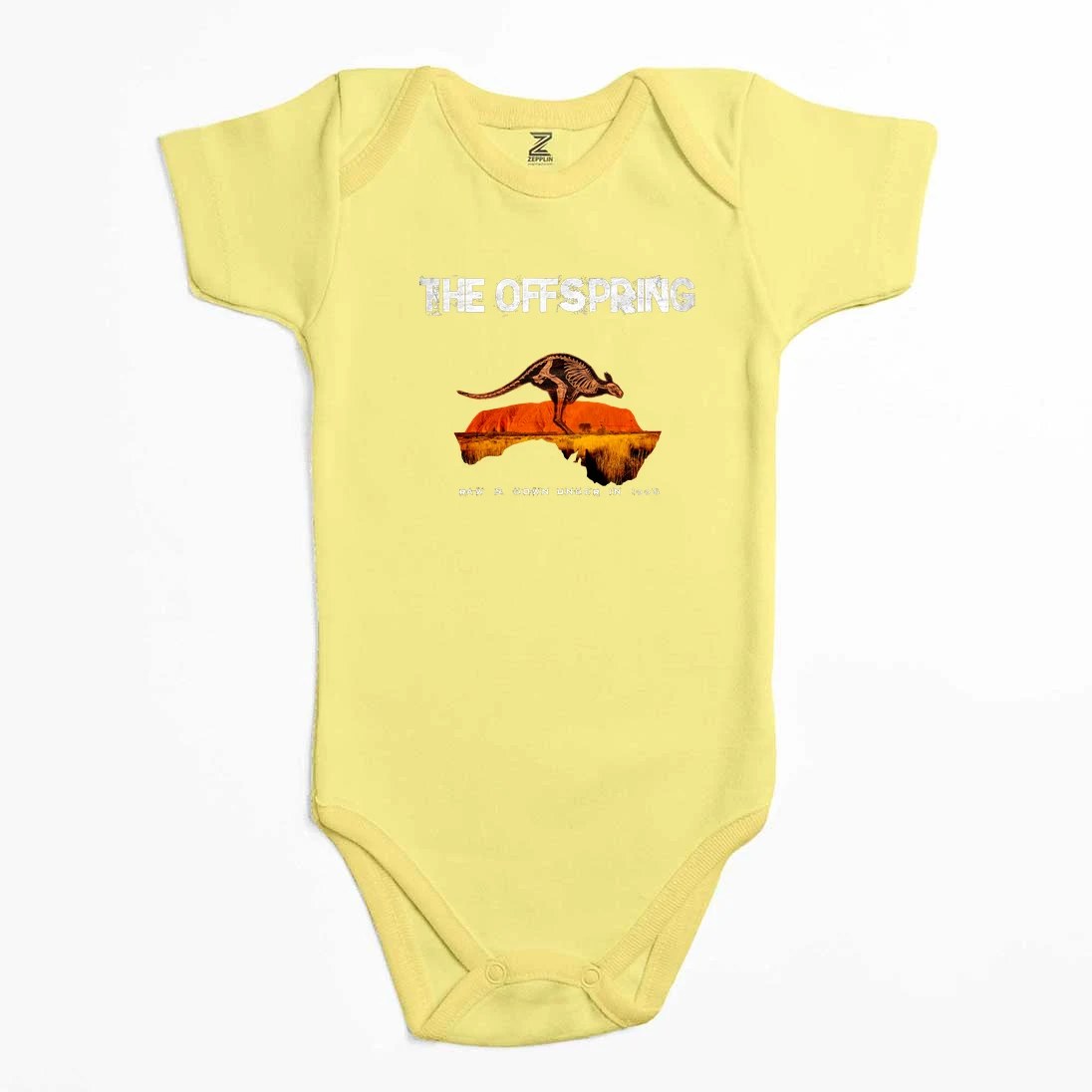 The Offspring Raw & Down Renkli Bebek Body Zıbın