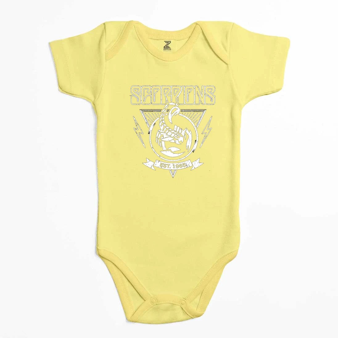 Scorpions Est. 1965 Renkli Bebek Body Zıbın