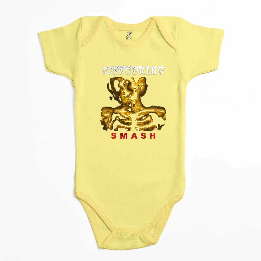 The Offspring SMASH Renkli Bebek Body Zıbın