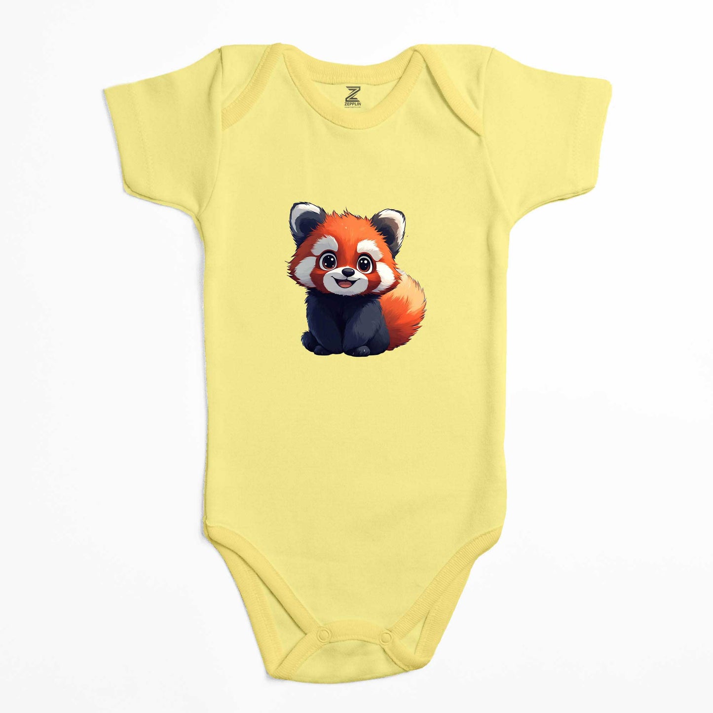 Şirin Tilki Renkli Bebek Body Zıbın