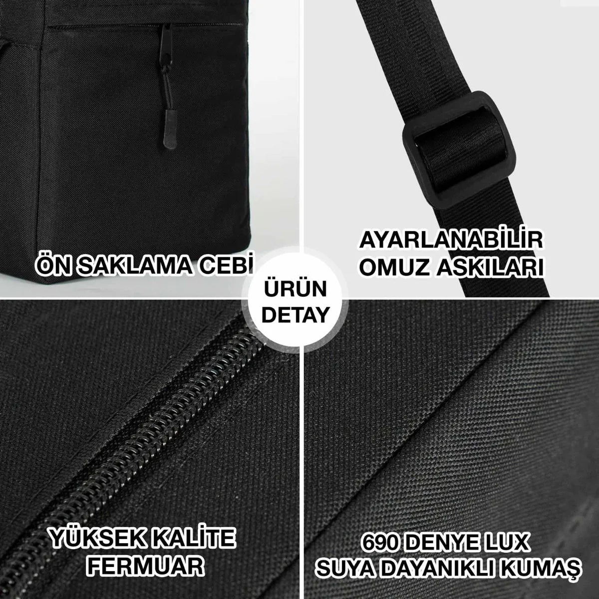 Akrapovic Sevgili Çift Omuz Çantası