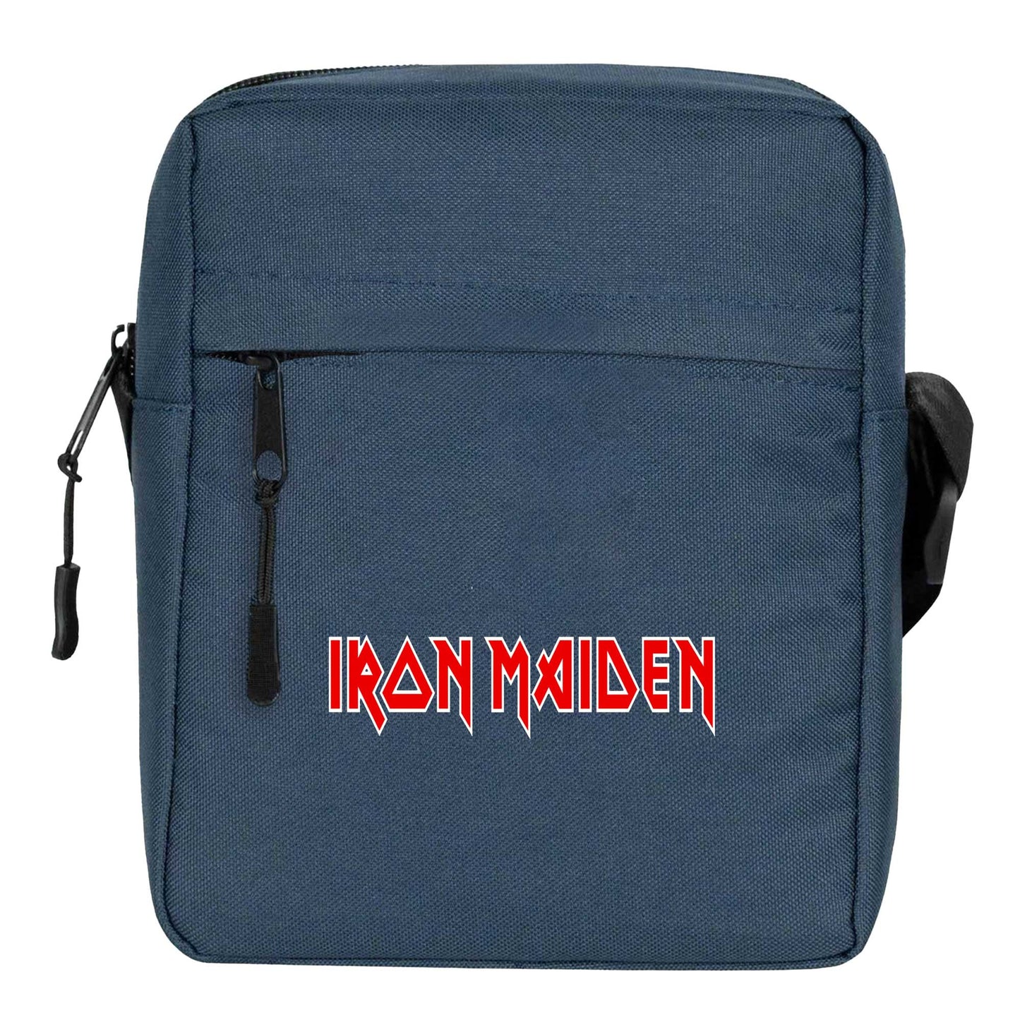 Iron Maiden Red Text Omuz Çantası
