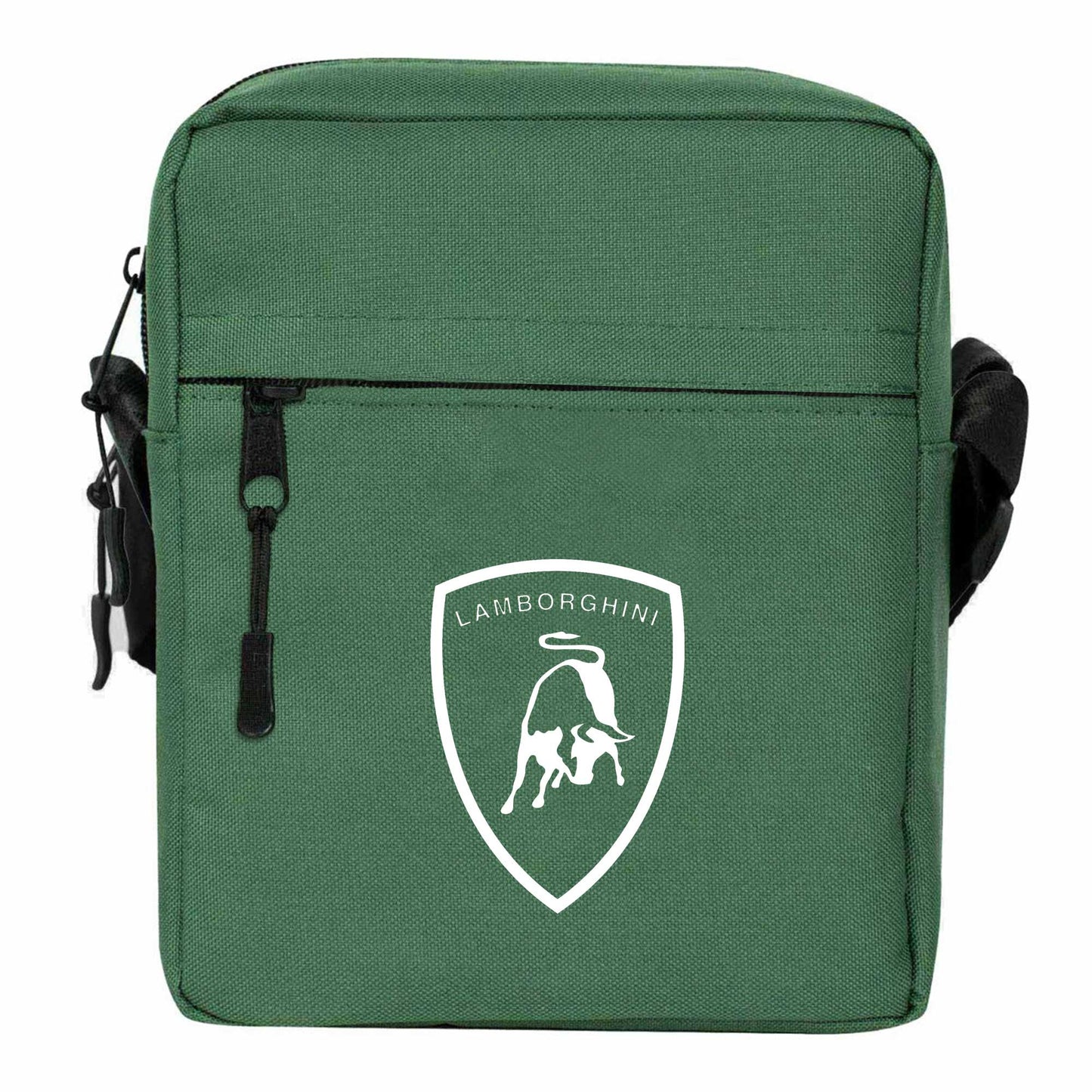 Lamborghini Logo White Omuz Çantası