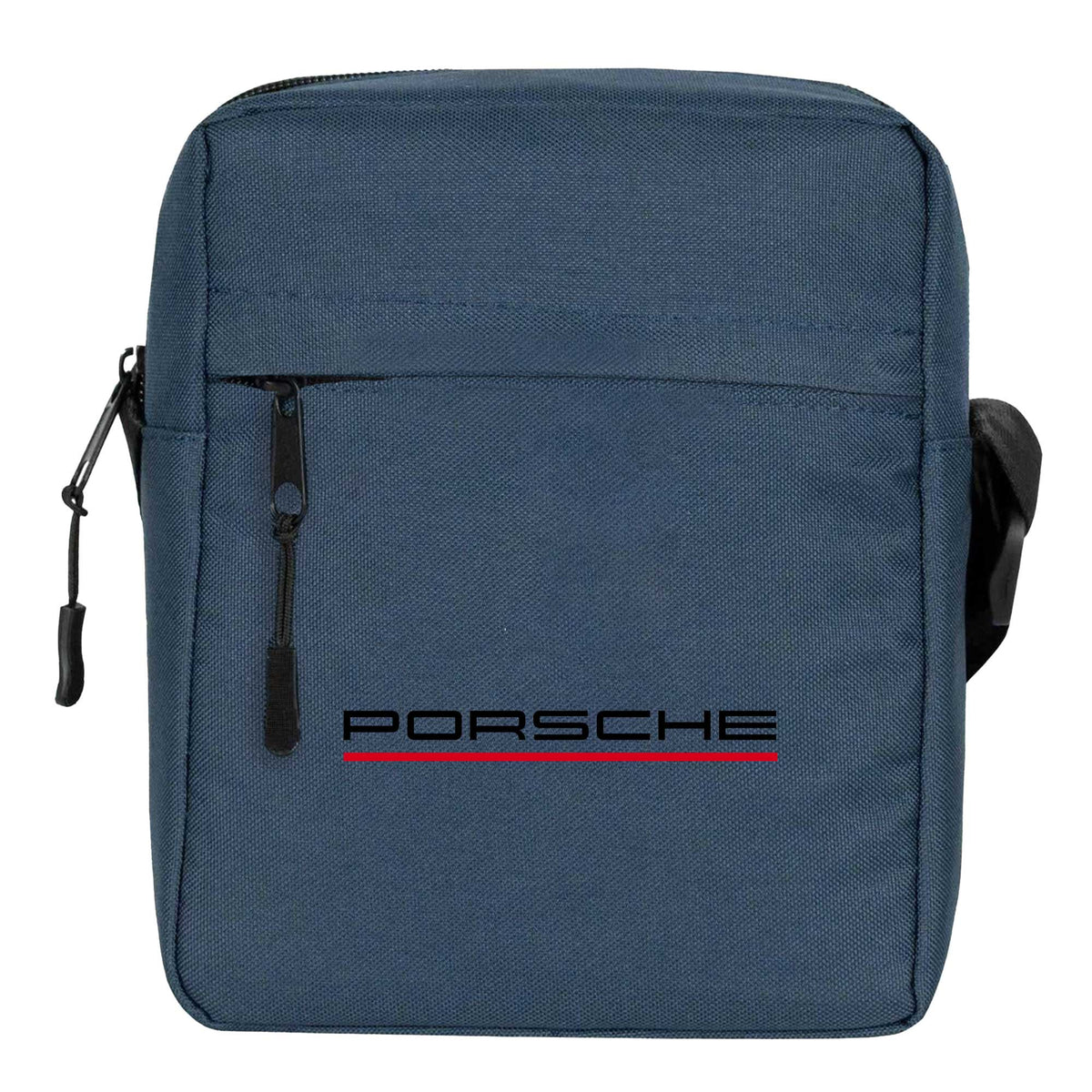 Porsche Text Red Omuz Çantası