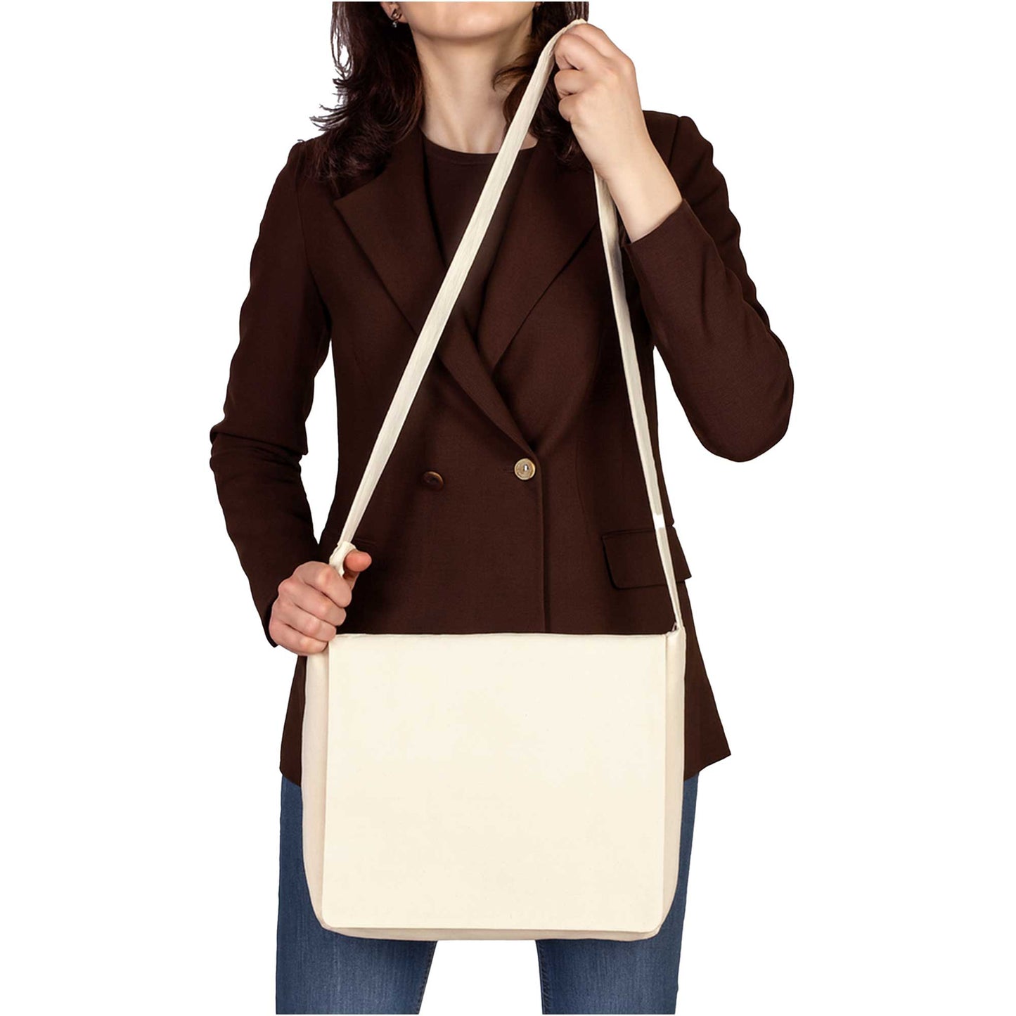 Kia Motorsport Krem Postacı Çantası