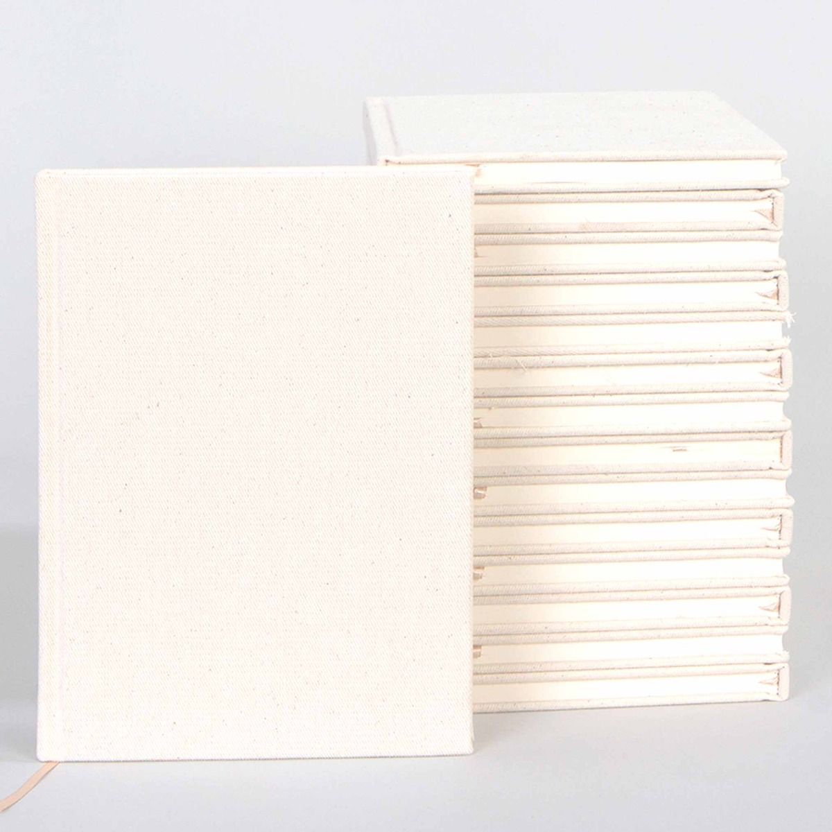 Kanvas Defter Çizgisiz Tasarla