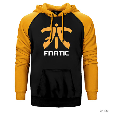 CSGO Fnatic Team Çift Renk Reglan Kol Sweatshirt / Hoodie