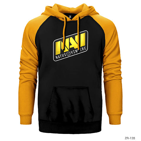 CSGO Natus Vincere NaVi Team Çift Renk Reglan Kol Sweatshirt / Hoodie
