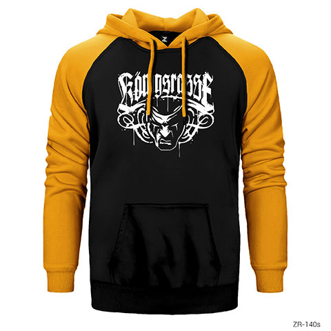 Massaka Çift Renk Reglan Kol Sweatshirt / Hoodie