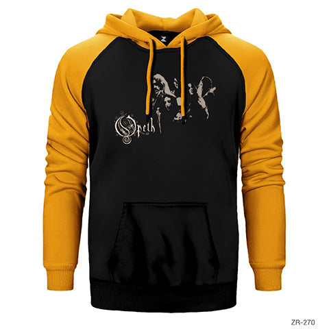 Opeth Group Çift Renk Reglan Kol Sweatshirt / Hoodie