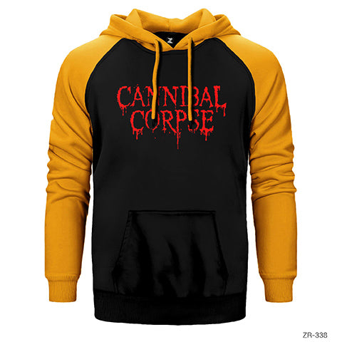 Cannibal Corpse Çift Renk Reglan Kol Sweatshirt / Hoodie