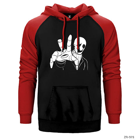 W.D. Gaster Çift Renk Reglan Kol Sweatshirt / Hoodie