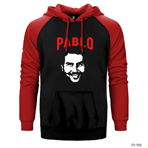 Narcos Pablo Çift Renk Reglan Kol Sweatshirt / Hoodie