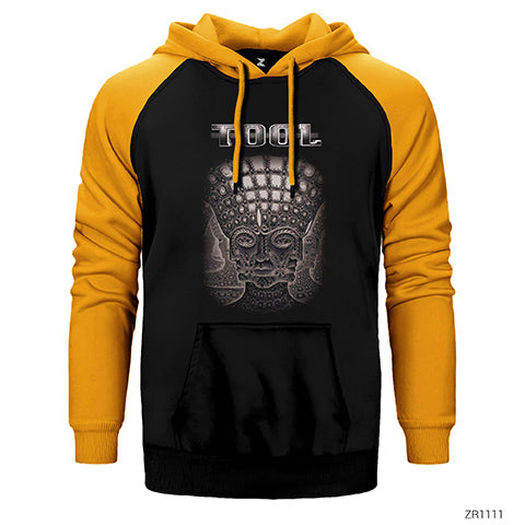 Tool 2 Çift Renk Reglan Kol Sweatshirt / Hoodie