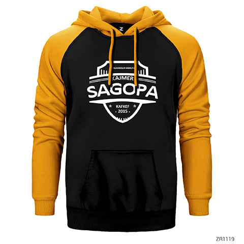 Sagopa Kajmer Melankolia Family Çift Renk Reglan Kol Sweatshirt / Hoodie