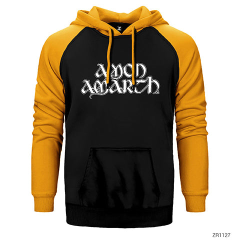 Amon Amarth Classic Çift Renk Reglan Kol Sweatshirt / Hoodie
