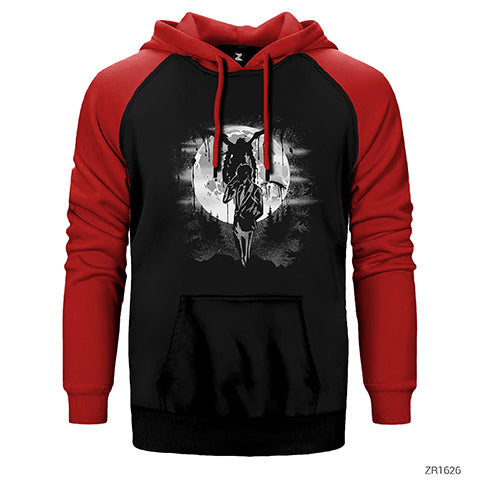 Death Note Judgement Çift Renk Reglan Kol Sweatshirt / Hoodie