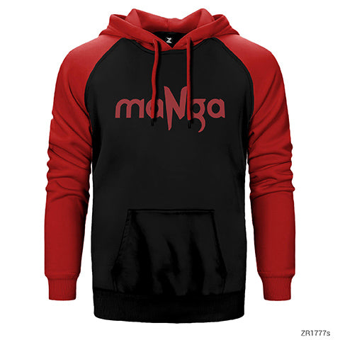 Manga Çift Renk Reglan Kol Sweatshirt / Hoodie