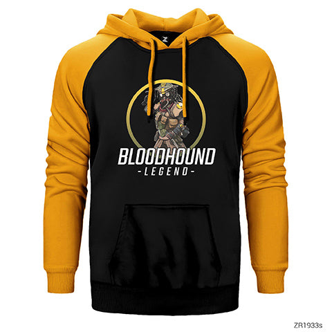 Apex Legends Bloodgound Çift Renk Reglan Kol Sweatshirt / Hoodie