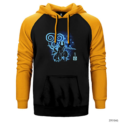 Avatar Of The Air Çift Renk Reglan Kol Sweatshirt / Hoodie