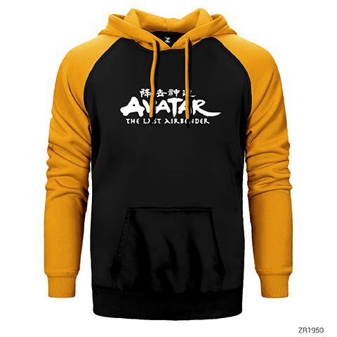 Avatar The Last Airbender Çift Renk Reglan Kol Sweatshirt / Hoodie