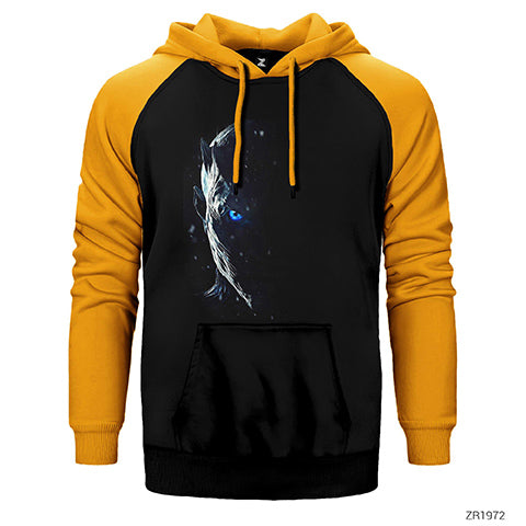 Game of Thrones Nights Watch 2 Çift Renk Reglan Kol Sweatshirt / Hoodie
