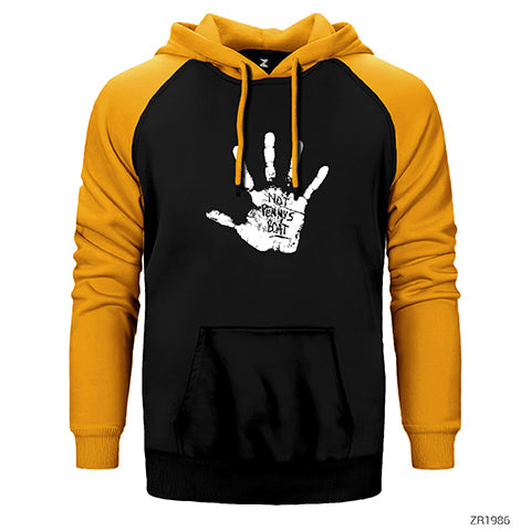 Lost Not Pennys Boat Çift Renk Reglan Kol Sweatshirt / Hoodie