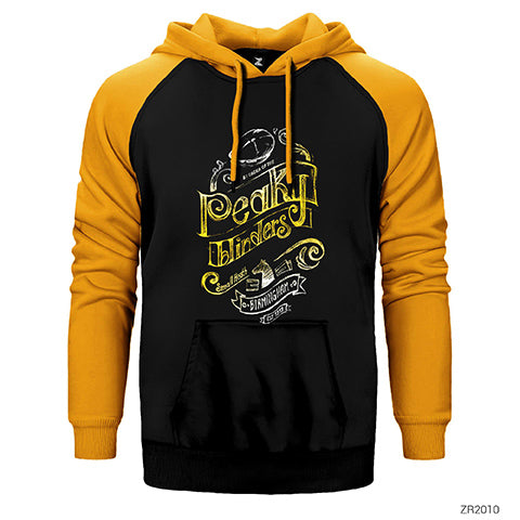 Peaky Blinders Vintage Çift Renk Reglan Kol Sweatshirt / Hoodie