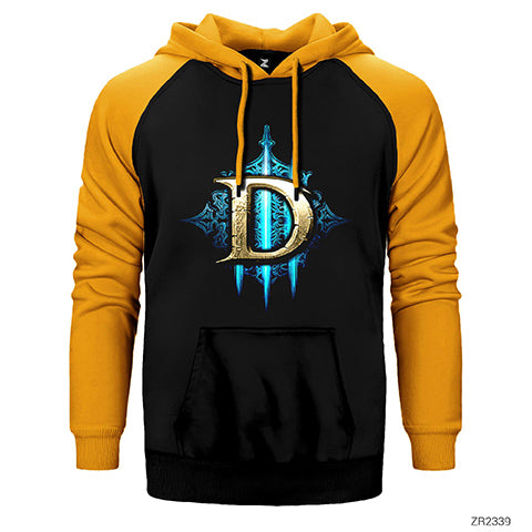 Diablo 3 Reaper Çift Renk Reglan Kol Sweatshirt / Hoodie
