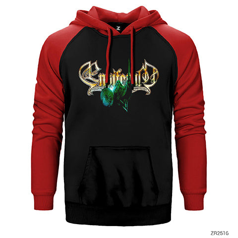 Ensiferum Soldier Çift Renk Reglan Kol Sweatshirt / Hoodie