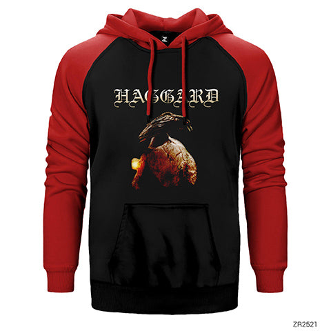 Haggard Crow Çift Renk Reglan Kol Sweatshirt / Hoodie