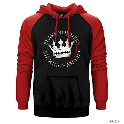 Peaky Bliders 1919 Çift Renk Reglan Kol Sweatshirt / Hoodie