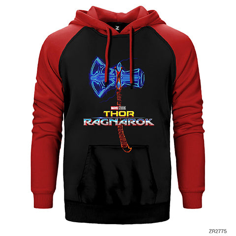 Thor StormBreaker 2 Çift Renk Reglan Kol Sweatshirt / Hoodie