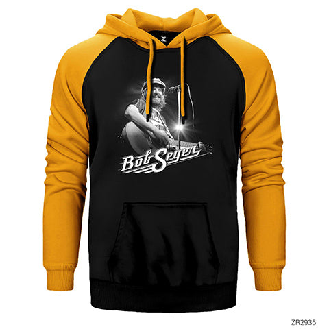 Bob Seger Çift Renk Reglan Kol Sweatshirt / Hoodie