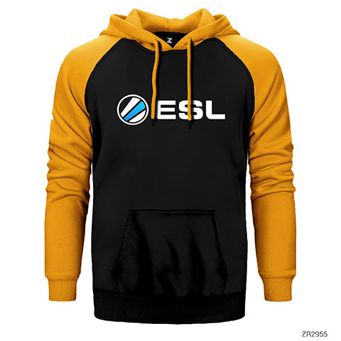 ESL Çift Renk Reglan Kol Sweatshirt / Hoodie