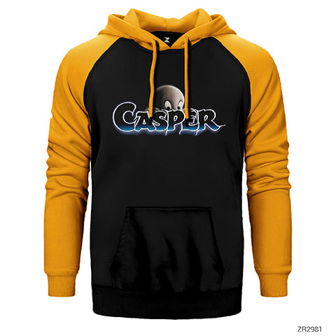 Casper Çift Renk Reglan Kol Sweatshirt / Hoodie