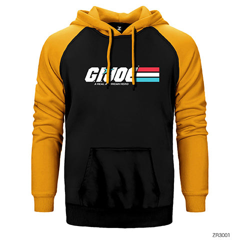 GI Joe Çift Renk Reglan Kol Sweatshirt / Hoodie