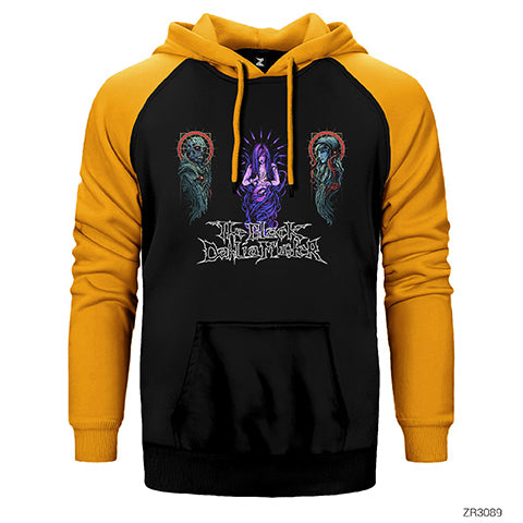The Black Dahlia Murder Human Body Çift Renk Reglan Kol Sweatshirt / Hoodie