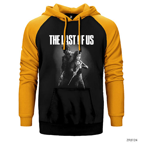 The Last of Us Çift Renk Reglan Kol Sweatshirt / Hoodie