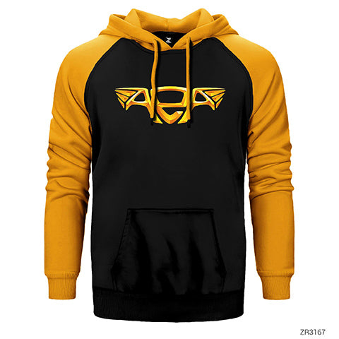 Altın Elbiseli Adam AEA Çift Renk Reglan Kol Sweatshirt / Hoodie