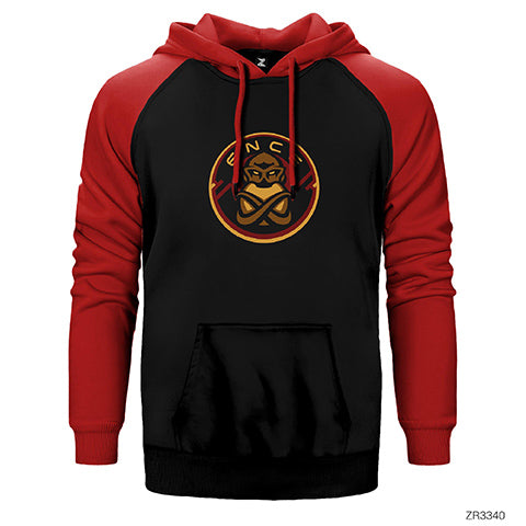 ENCE Çift Renk Reglan Kol Sweatshirt / Hoodie