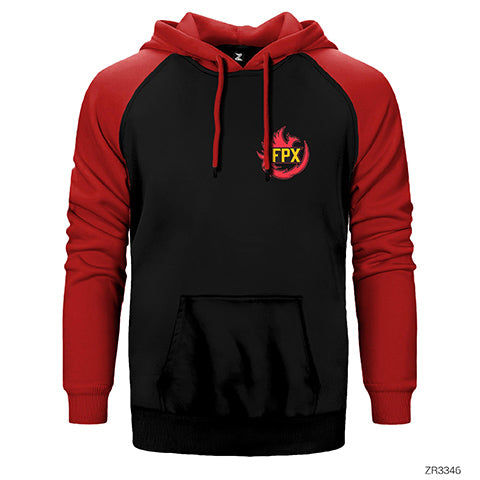 Funplus Phoenix Çift Renk Reglan Kol Sweatshirt / Hoodie