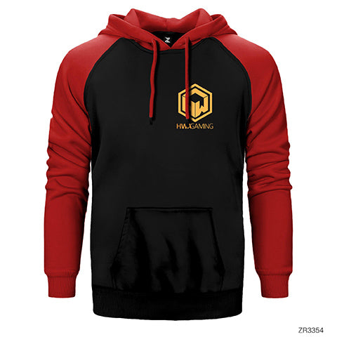 HWA Gaming Çift Renk Reglan Kol Sweatshirt / Hoodie